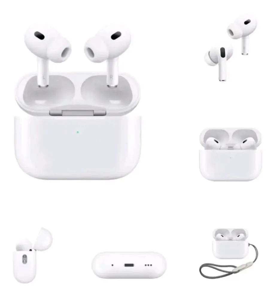 AirPods Pro 2 Generacion 2023 Sonido mejorado Control de Ruido Tactil Generico AAA