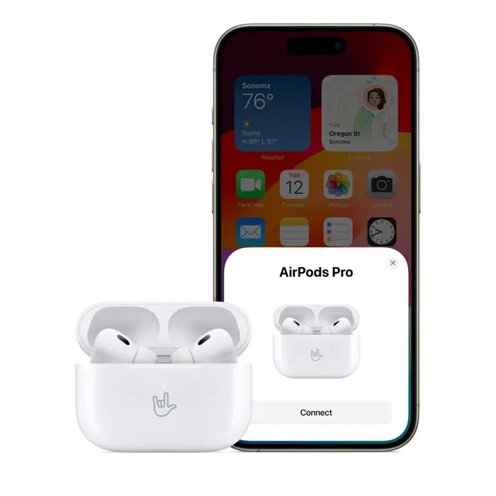 AirPods Pro 2 Generacion 2023 Sonido mejorado Control de Ruido Tactil Generico AAA