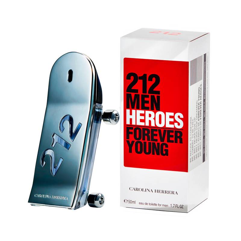 Perfume Carolina Herrera 212 Heroes Hombre 90 ml EDT